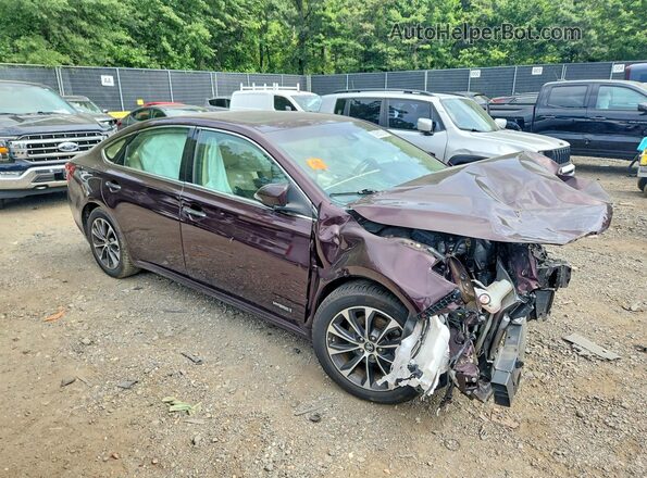 4T1BD1EB7JU062384 2018 TOYOTA AVALON Burgundy Front right