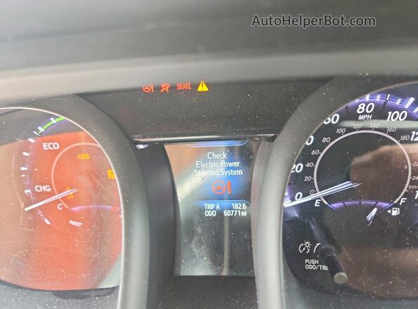 4T1BD1EB7JU062384 2018 TOYOTA AVALON Burgundy Instrument cluster view