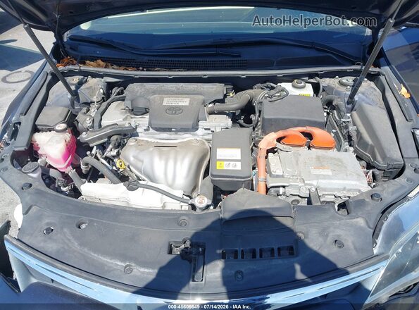 4T1BD1EB8JU063866 2018 TOYOTA AVALON HYBRID Blue Вид ззаду