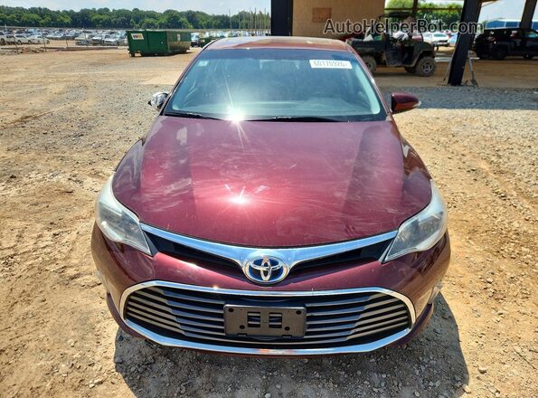 4T1BD1EBXGU051503 2016 TOYOTA AVALON Burgundy Դիմացի տեսք