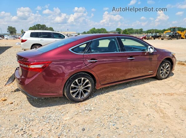 4T1BD1EBXGU051503 2016 TOYOTA AVALON Burgundy Հետևի աջ