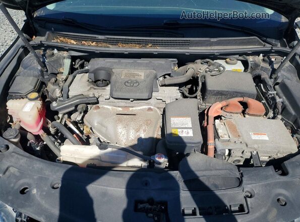 4T1BD1EBXGU055762 2016 TOYOTA AVALON Черный Вид задней части салона