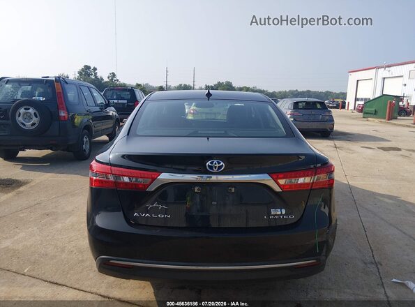 4T1BD1EBXGU056653 2016 TOYOTA AVALON HYBRID Black 