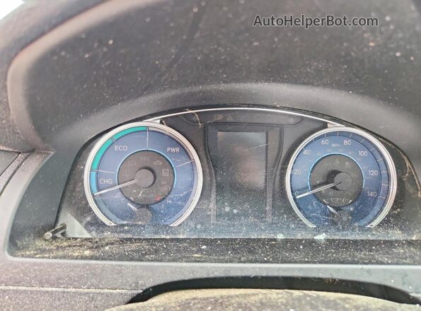 4T1BD1FK0HU205510 2017 TOYOTA CAMRY Black Instrument cluster view
