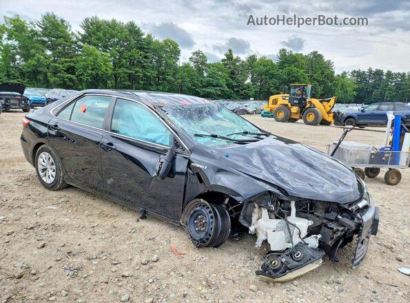 4T1BD1FK0HU205510 2017 TOYOTA CAMRY Black Front right