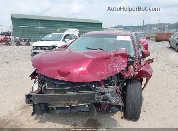 4T1BD1FK1GU190837 2016 TOYOTA CAMRY HYBRID Red Vista frontal