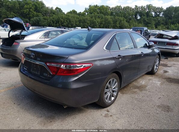 4T1BD1FK2GU197943 2016 TOYOTA CAMRY HYBRID Gray Задня права чверть