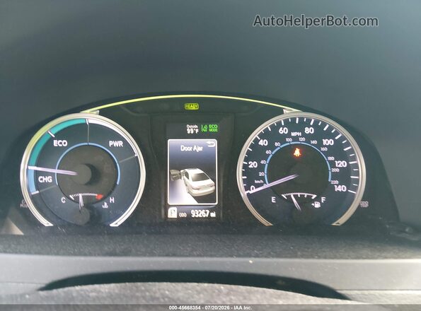 4T1BD1FK2GU197943 2016 TOYOTA CAMRY HYBRID Gray Вид задніх сидінь