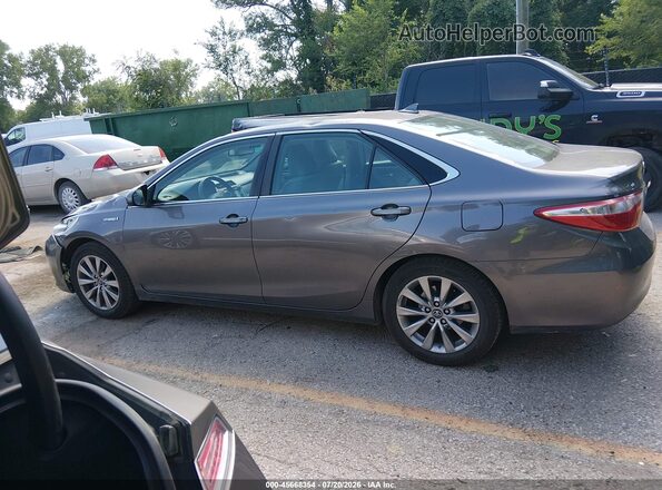 4T1BD1FK2GU197943 2016 TOYOTA CAMRY HYBRID Gray Панорамний вид салону 360°