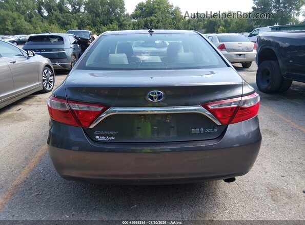 4T1BD1FK2GU197943 2016 TOYOTA CAMRY HYBRID Gray 