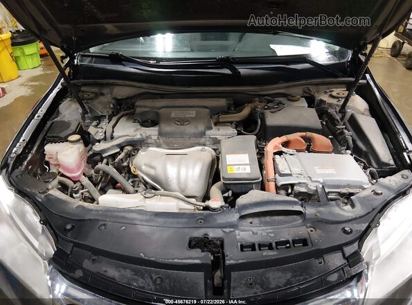 4T1BD1FK3GU200820 2016 TOYOTA CAMRY HYBRID Gray Widok z tyłu