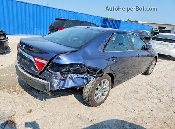 4T1BD1FK3HU201564 2017 TOYOTA CAMRY Blue Trasero derecho