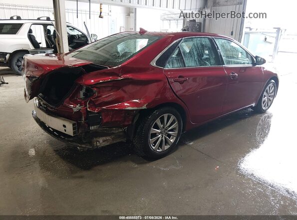 4T1BD1FK3HU214606 2017 TOYOTA CAMRY HYBRID Burgundy უკანა მარჯვენა