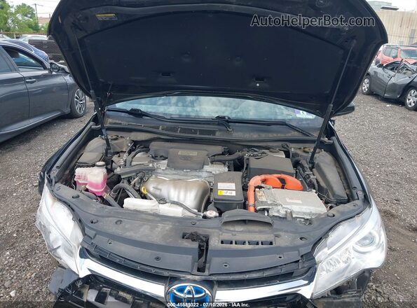 4T1BD1FK3HU226951 2017 TOYOTA CAMRY HYBRID Черный Вид сзади