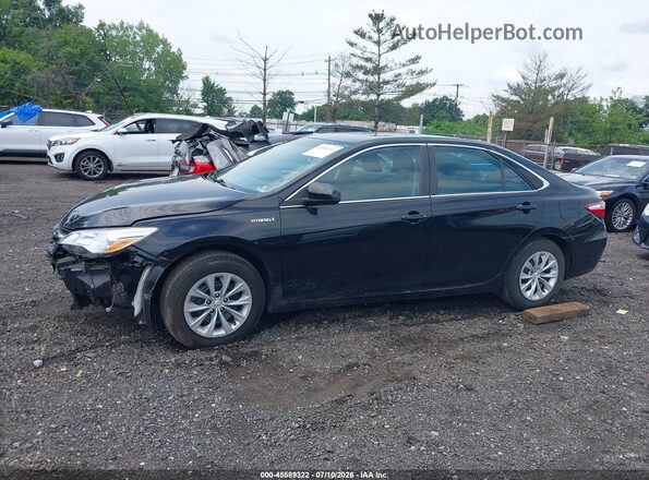 4T1BD1FK3HU226951 2017 TOYOTA CAMRY HYBRID Черный Панорамный вид салона 360°