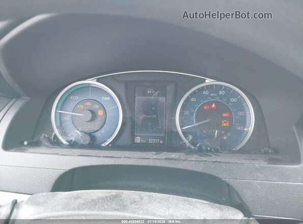4T1BD1FK3HU226951 2017 TOYOTA CAMRY HYBRID Черный Вид задних сидений