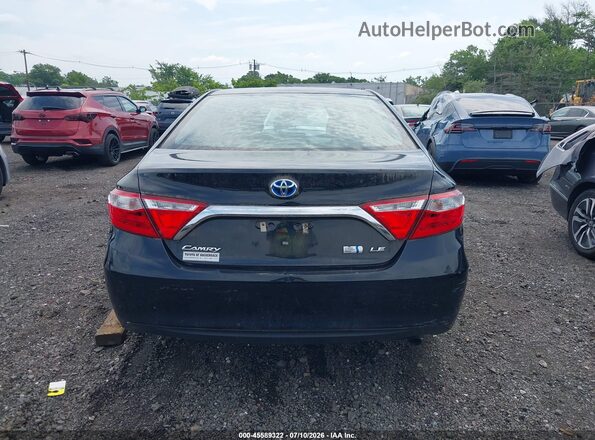 4T1BD1FK3HU226951 2017 TOYOTA CAMRY HYBRID Черный 
