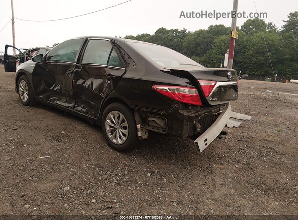 4T1BD1FK4GU178200 2016 TOYOTA CAMRY HYBRID Черный Задняя левая четверть