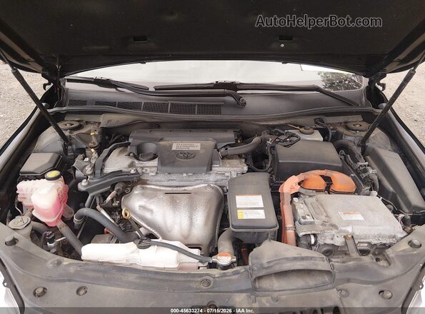 4T1BD1FK4GU178200 2016 TOYOTA CAMRY HYBRID Черный Вид сзади