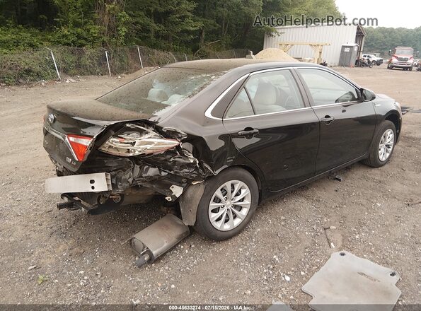 4T1BD1FK4GU178200 2016 TOYOTA CAMRY HYBRID Черный Задняя правая четверть