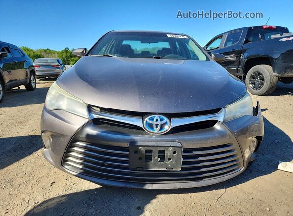 4T1BD1FK4GU193232 2016 TOYOTA CAMRY Gray Front view