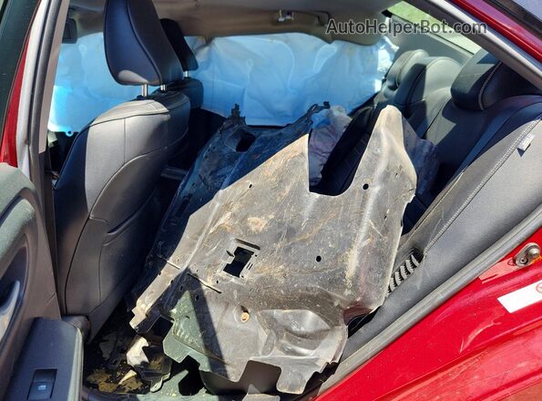 4T1BD1FK5GU181218 2016 TOYOTA CAMRY Red Вид задніх сидінь