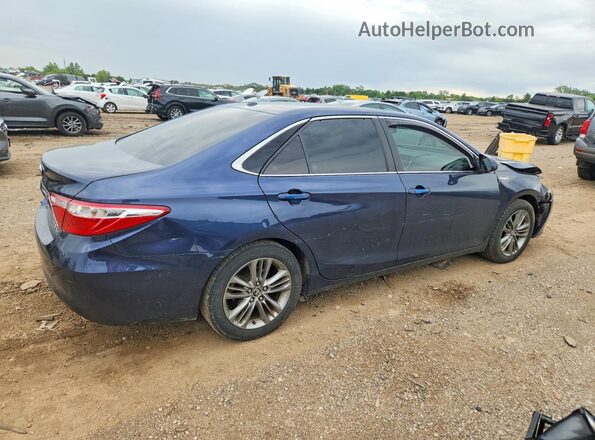 4T1BD1FK6HU210873 2017 TOYOTA CAMRY Blue Rear right