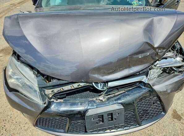 4T1BF1FK0GU126413 2016 TOYOTA CAMRY Charcoal Սալոնի հետևի տեսք