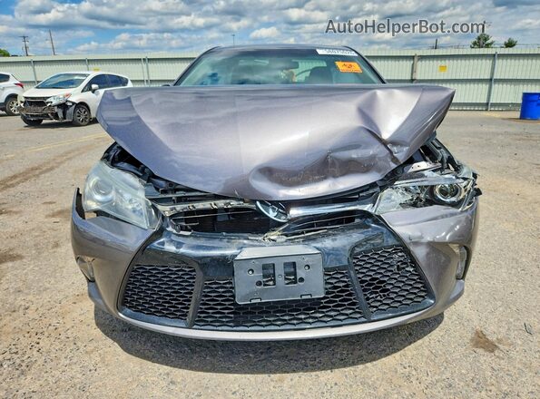4T1BF1FK0GU126413 2016 TOYOTA CAMRY Charcoal Դիմացի տեսք