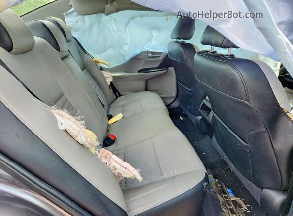4T1BF1FK0GU126413 2016 TOYOTA CAMRY Charcoal Հետևի նստատեղերի տեսք