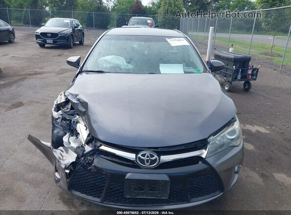 4T1BF1FK0GU196641 2016 TOYOTA CAMRY Gray Вид щитка приладів