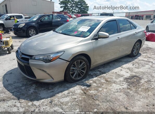 4T1BF1FK0GU264288 2016 TOYOTA CAMRY Champagne Front left