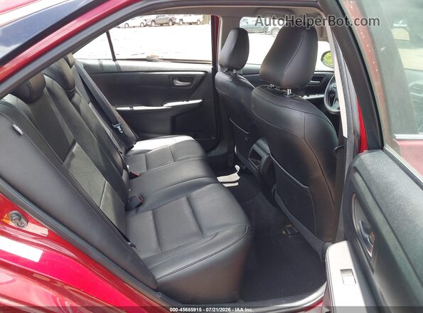 4T1BF1FK0GU504357 2016 TOYOTA CAMRY Red Вид наклейки з VIN-кодом