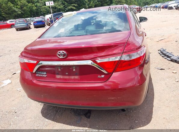 4T1BF1FK0GU504357 2016 TOYOTA CAMRY Red 