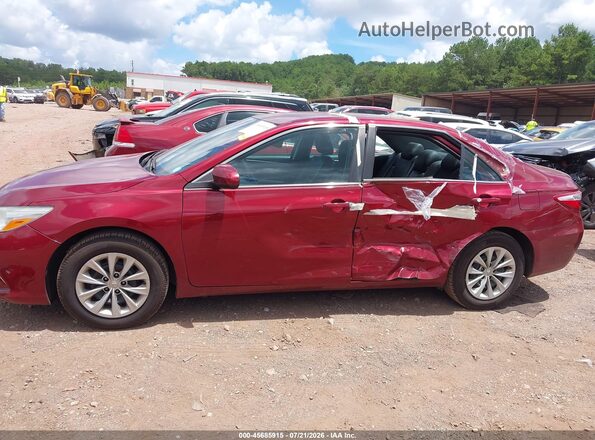 4T1BF1FK0GU504357 2016 TOYOTA CAMRY Red Панорамний вид салону 360°