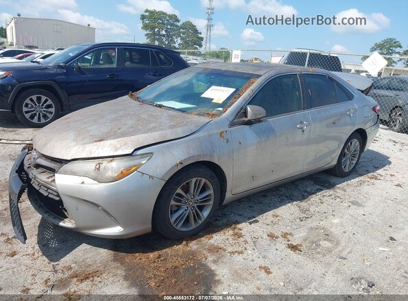 4T1BF1FK0GU516119 2016 TOYOTA CAMRY Silver Передня ліва чверть