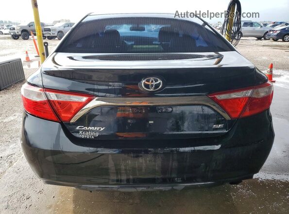 4T1BF1FK0GU597784 2016 TOYOTA CAMRY Black Հետևի տեսք