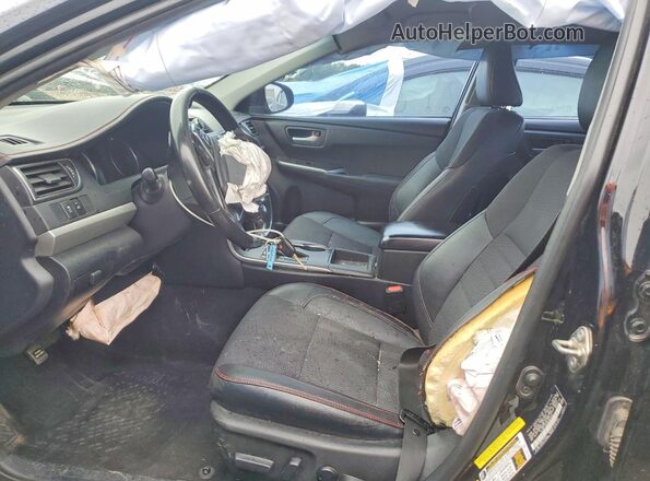 4T1BF1FK0GU597784 2016 TOYOTA CAMRY Black Սալոնի դիմացի տեսք