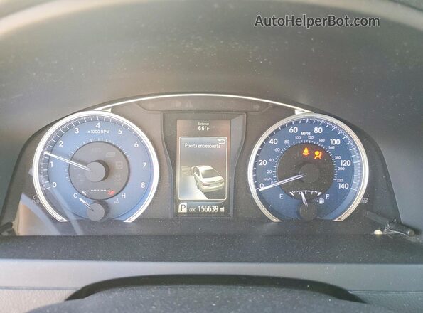 4T1BF1FK0GU607343 2016 TOYOTA CAMRY Silver Սարքավորումների վահանակի տեսք