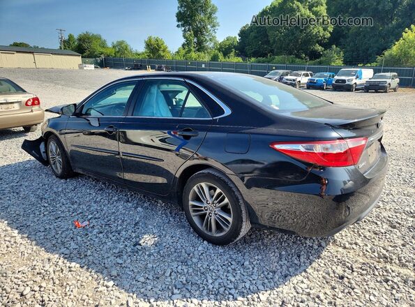 4T1BF1FK0HU293226 2017 TOYOTA CAMRY Black Задня ліва чверть