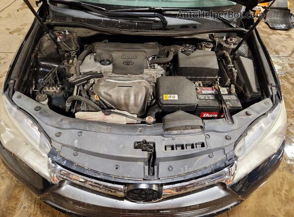 4T1BF1FK0HU394461 2017 TOYOTA CAMRY Black Սալոնի հետևի տեսք