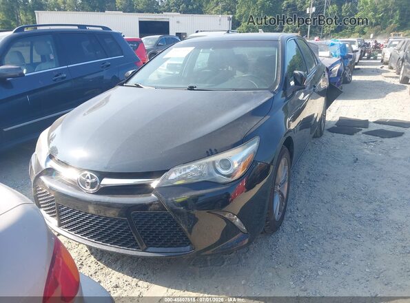 4T1BF1FK0HU644653 2017 TOYOTA CAMRY Black Przód lewy