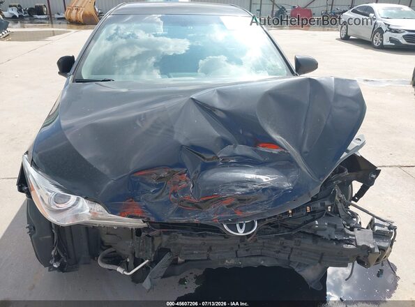 4T1BF1FK1GU186197 2016 TOYOTA CAMRY Black Widok z przodu