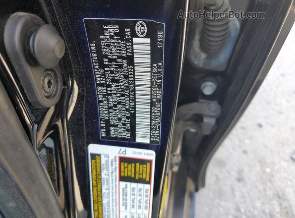 4T1BF1FK1GU200325 2016 TOYOTA CAMRY Black Вид підкапотного простору