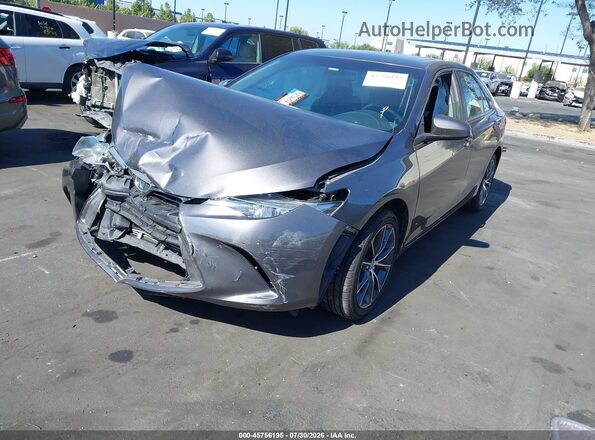 4T1BF1FK1GU203497 2016 TOYOTA CAMRY Gray Przód lewy