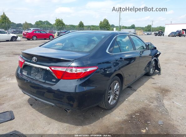 4T1BF1FK1GU267359 2016 TOYOTA CAMRY Black Tył prawy