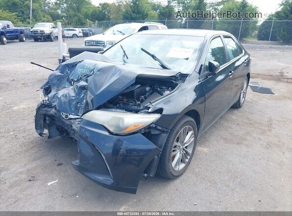 4T1BF1FK1GU267359 2016 TOYOTA CAMRY Black Przód lewy