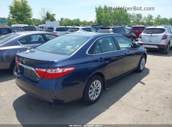 4T1BF1FK1GU509650 2016 TOYOTA CAMRY Dark Blue Trasero derecho