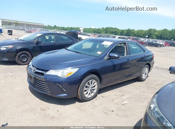 4T1BF1FK1GU509650 2016 TOYOTA CAMRY Dark Blue Vista tres cuartos delantera izquierda