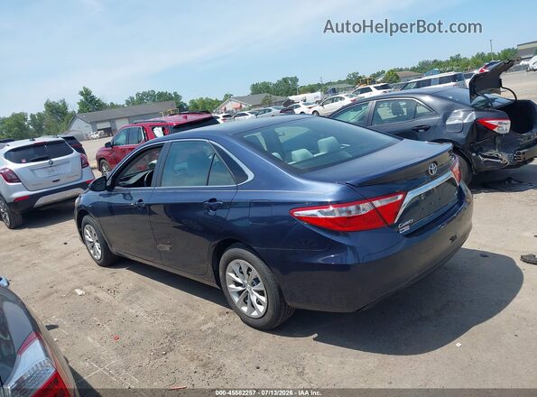 4T1BF1FK1GU509650 2016 TOYOTA CAMRY Dark Blue Trasero izquierdo